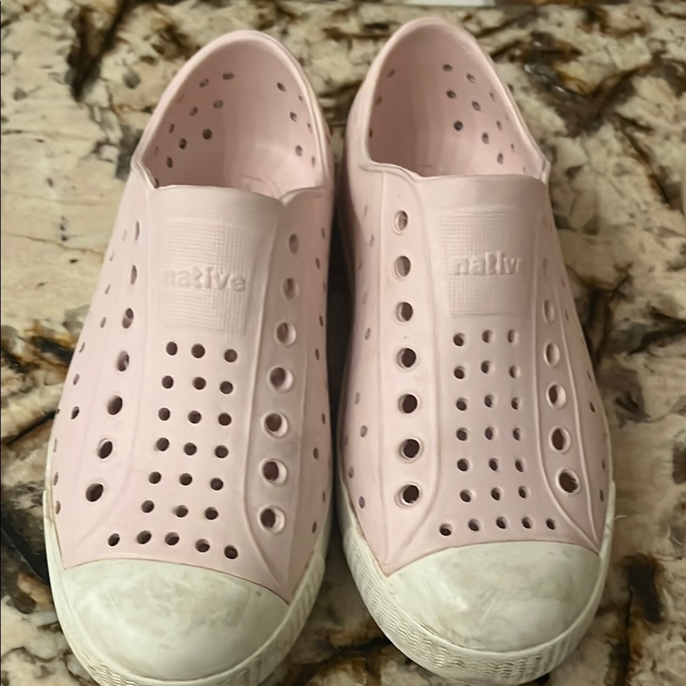 Native Pink Slip-On Shoes